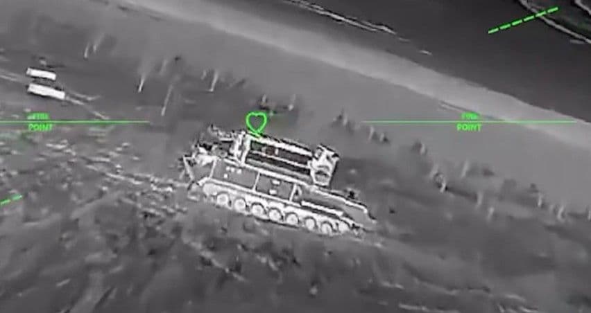 СБС знищили на ворожий ЗРК "Тор-М1" на окупованій частині Донеччини (відео)