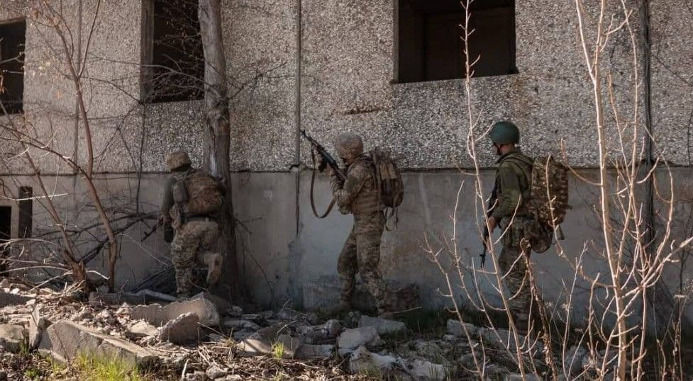 Украинские защитники. Фото: 58 ОМПБр