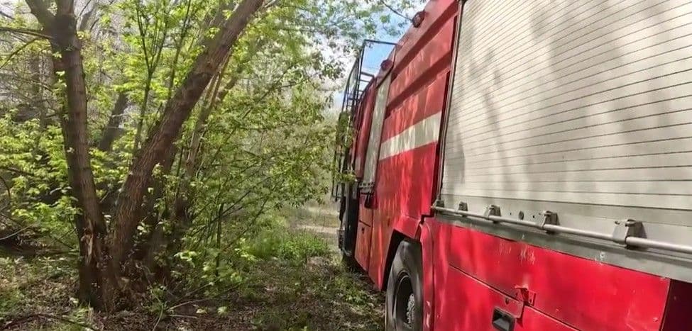 Скриншот с видео ДСНС Донетчины