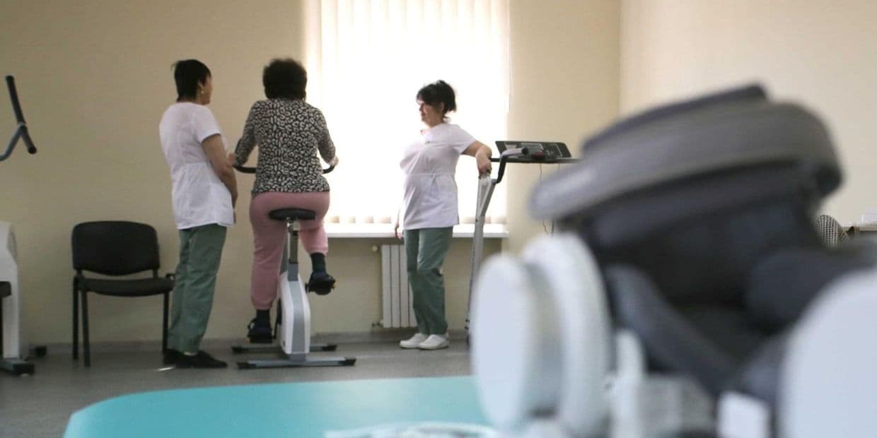 У Дніпрі відкрито центр медичної реабілітації Лисичанської багатопрофільної лікарні. Фото: Луганська ОДА