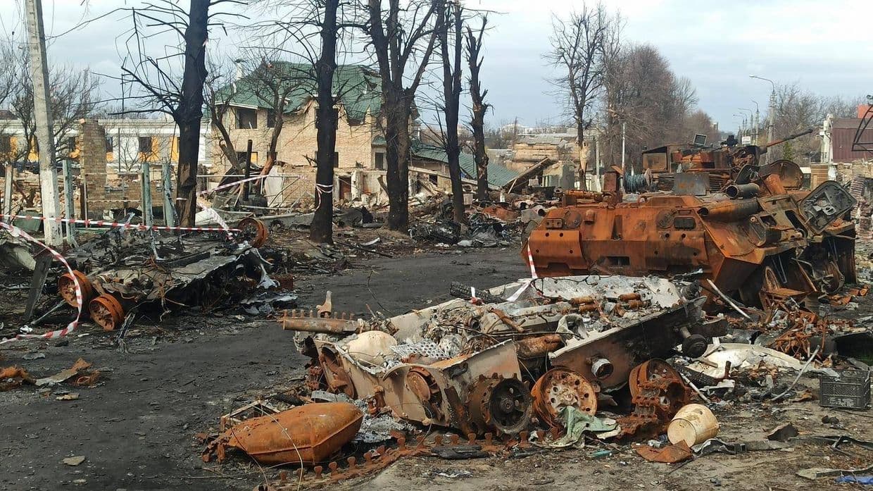 Знищена техніка російської окупаційної армії. Фото ілюстративне: В'ячеслав Раєвський