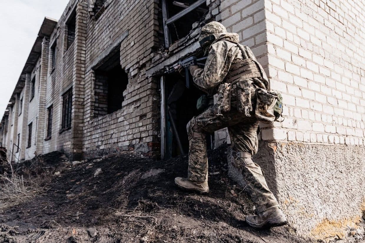 Украинский защитник. Фото: 116 ОМБр