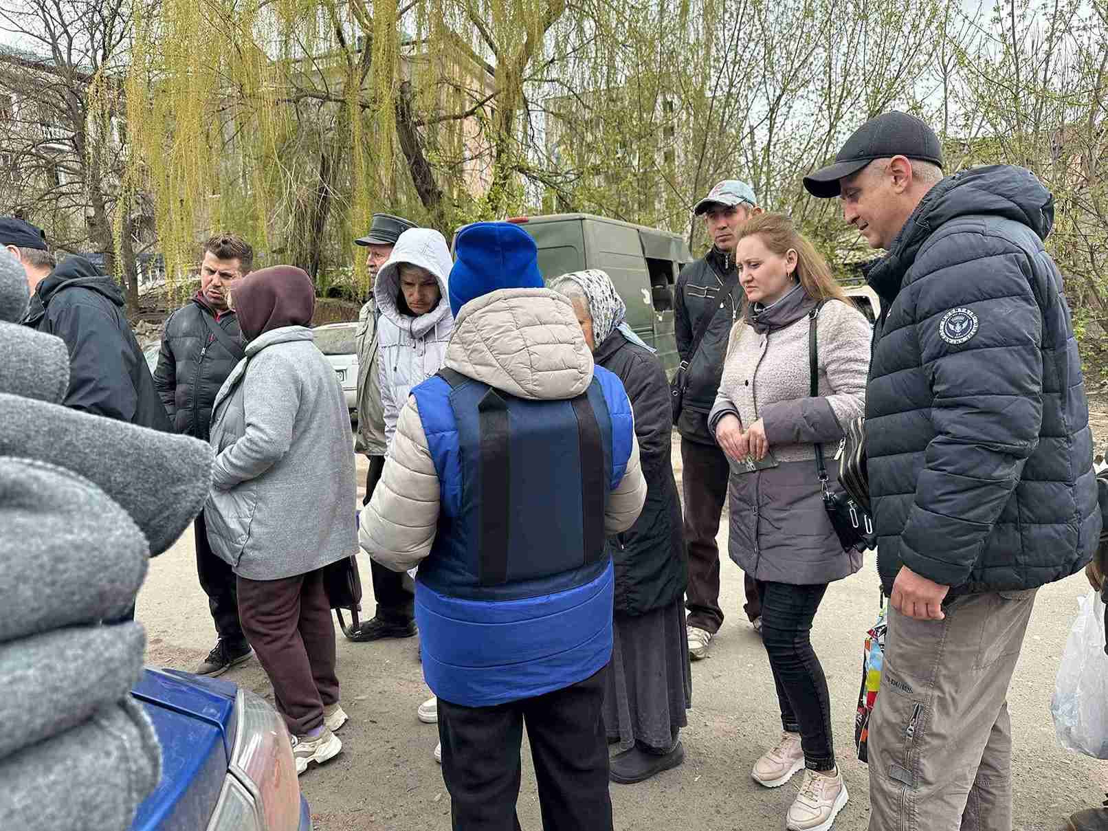 У Слов'янську постраждалі від вранішнього вибуху отримують допомогу від UNHCR Ukraine та "Проліски" (фото)