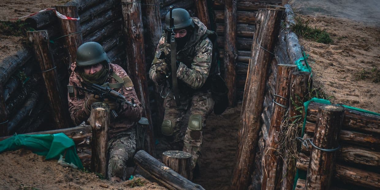 Українські захисники. Фото: Генштаб ЗСУ