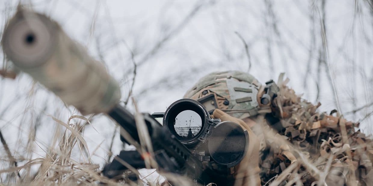 Снайпер. Фото: 68 ОЄБр