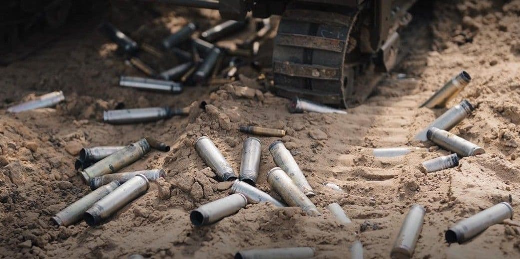 Отстрелянные гильзы. Фото: 3 армейский корпус ВСУ