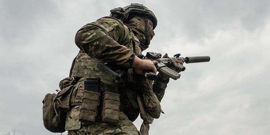 Украинский защитник. Фото: 1-й корпус НГУ "Азов"