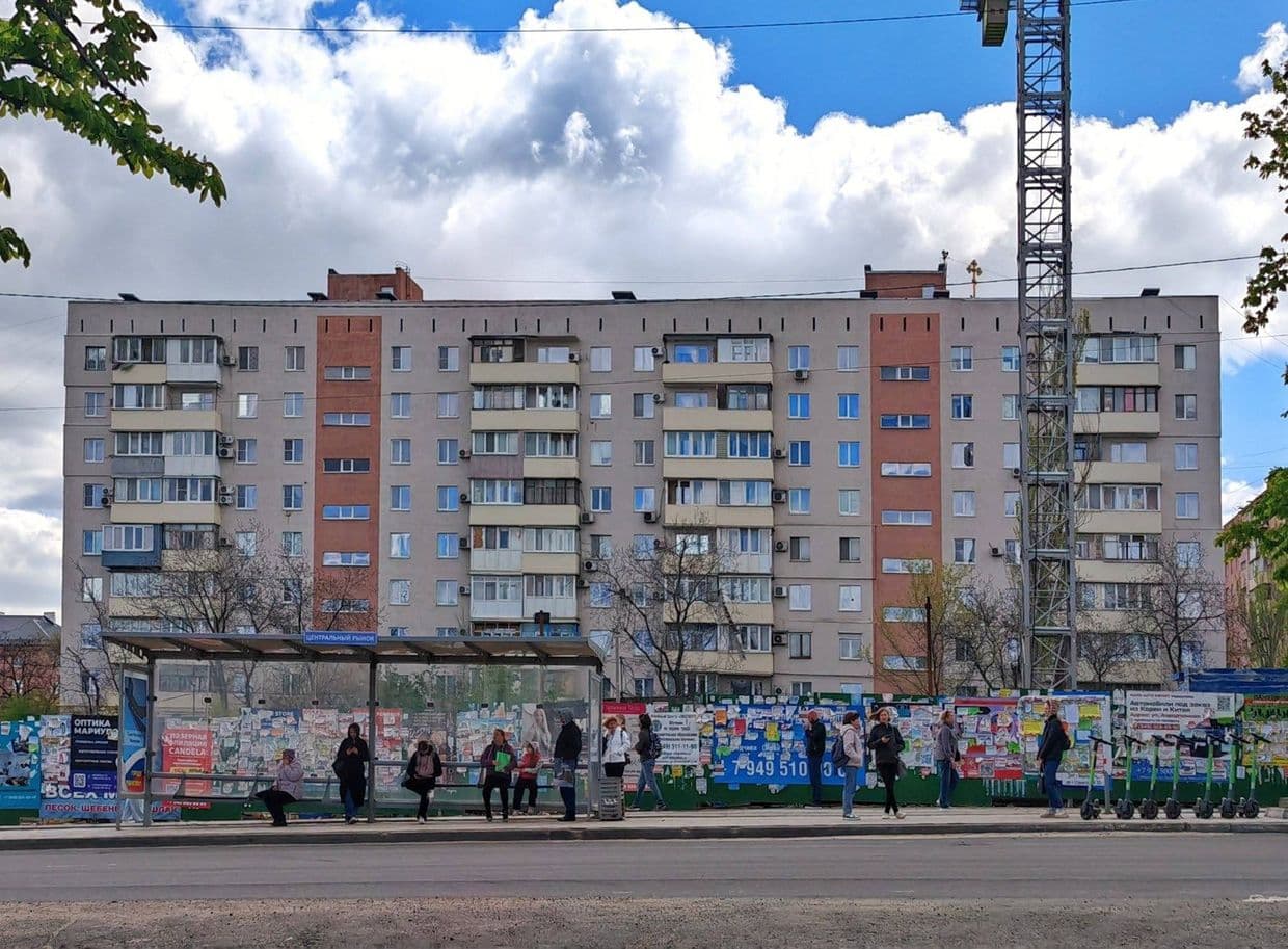 В оккупированном Мариуполе, апрель 2026 года. Фото из открытых источников
