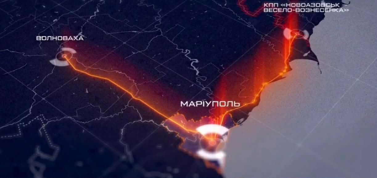 <em>"Азов" вже виконує завдання з ураження цілей навколо Маріуполя. Скрін з відео "Азову"</em>