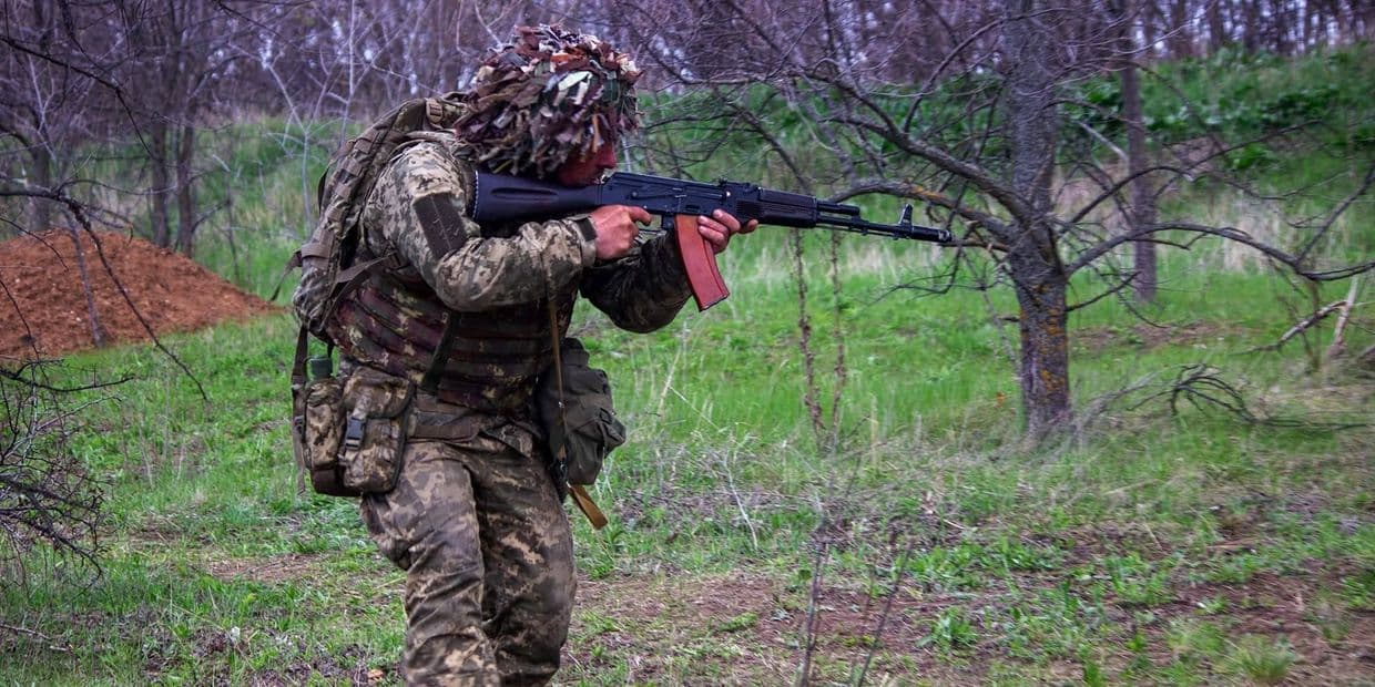 Український захисник. Фото: 117 ОВМБр