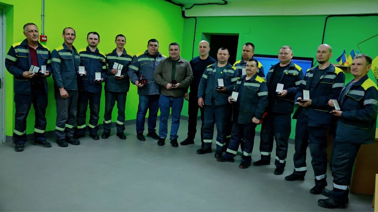 Енергетиків Донеччини нагородили державним орденом й обласними знаками пошани