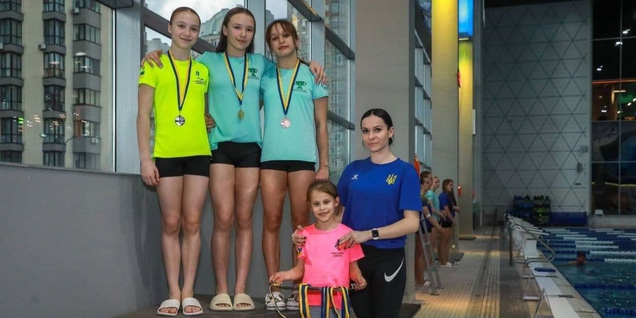 Юна луганчанка здобула ще одне "срібло" першості країни зі стрибків у воду