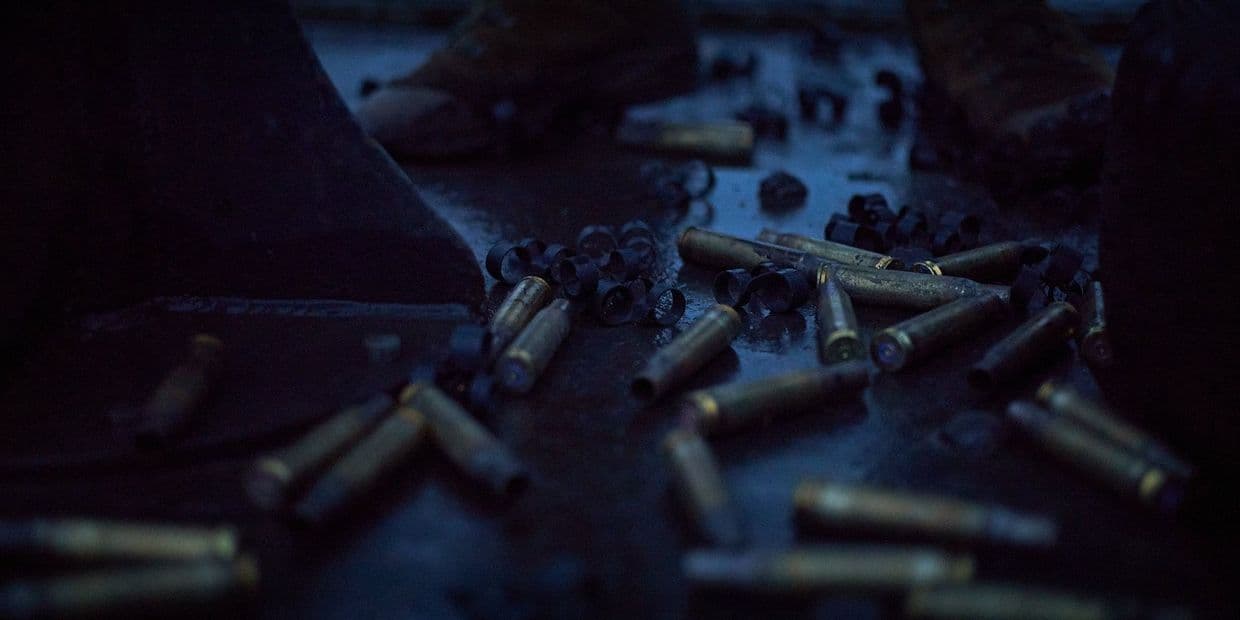 Гільзи від набоїв. Фото: 121 ОБр ТрО