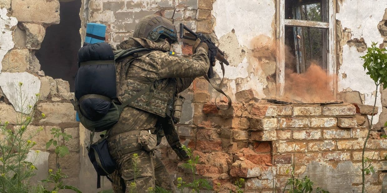 Український захисник. Фото: 7 корпус ШР ДШВ / 81 ОАеМБр