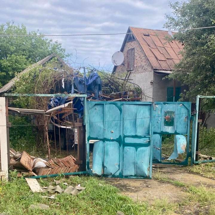 5 російських дронових атак зазнала вчора Краматорська громада: є поранені (фото)