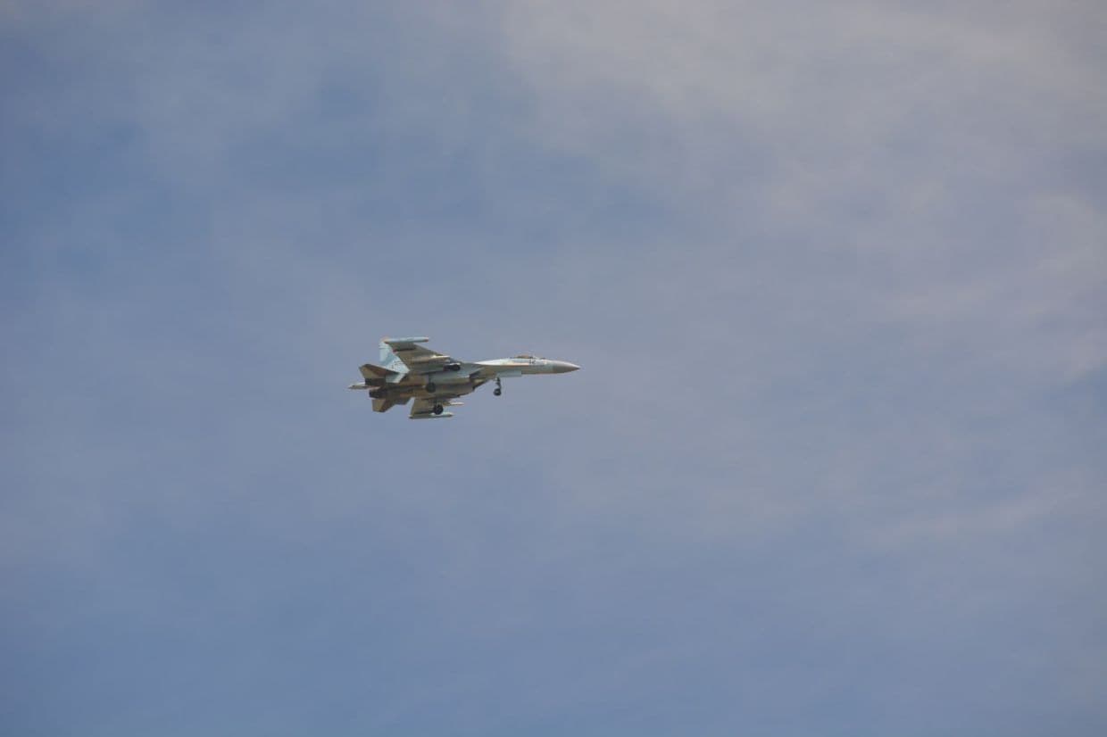 Российский боевой самолет. Фото из открытых источников