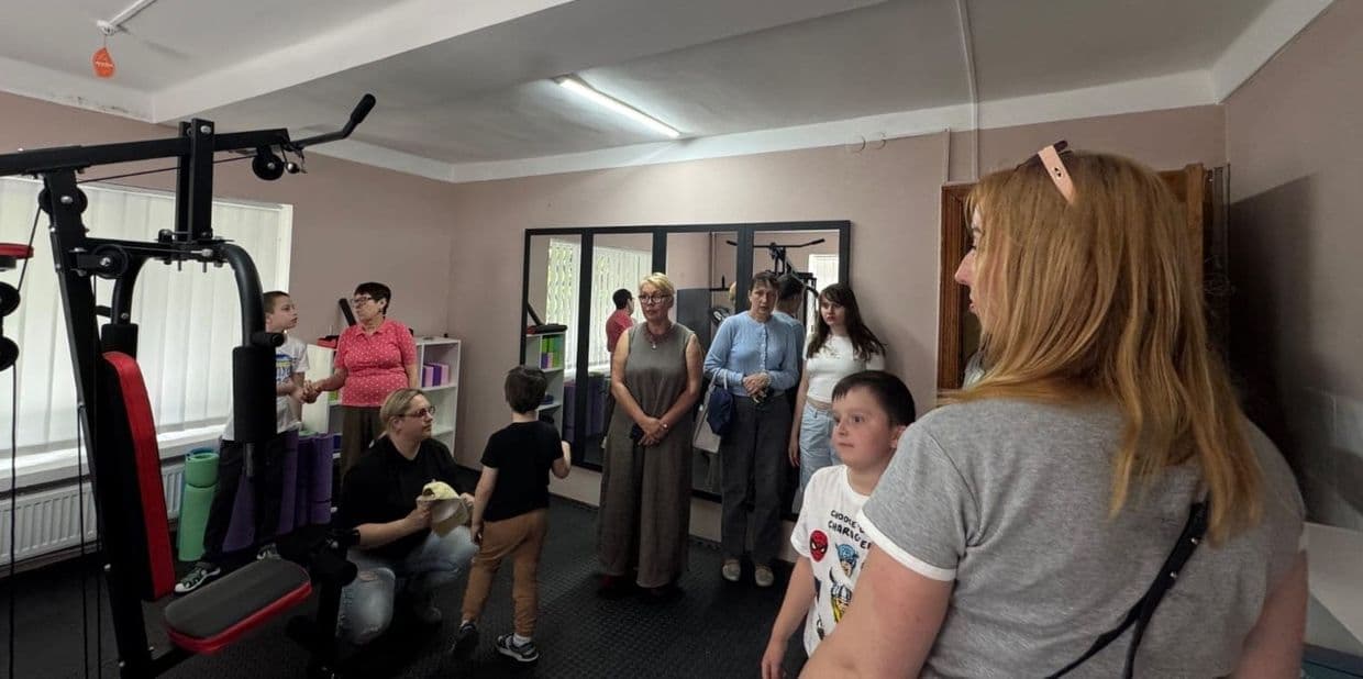 Луганський обласний центр комплексної реабілітації "Відродження" у Києві. Фото: Луганська ОДА