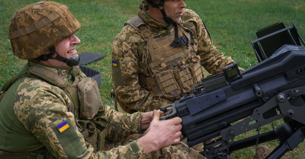 Стріляє гранатометник. Фото: 104-та бригада ТрО "Горинь" 