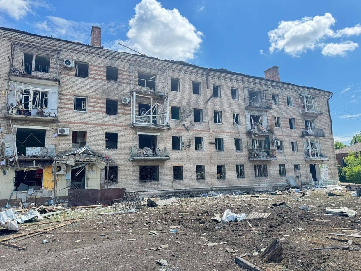 У Слов'янську збільшилася кількість постраждалих від сьогоднішніх бомбових ударів