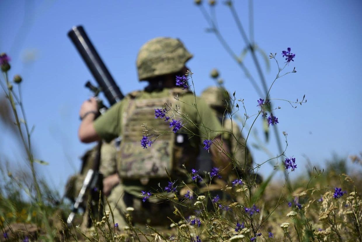 Українські захисники. Фото: Facebook/Генштаб ЗСУ