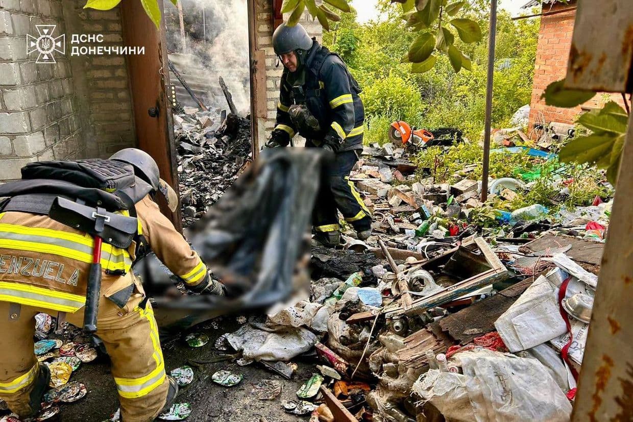 У Краматорську на пожежі загинуло двоє дюдей