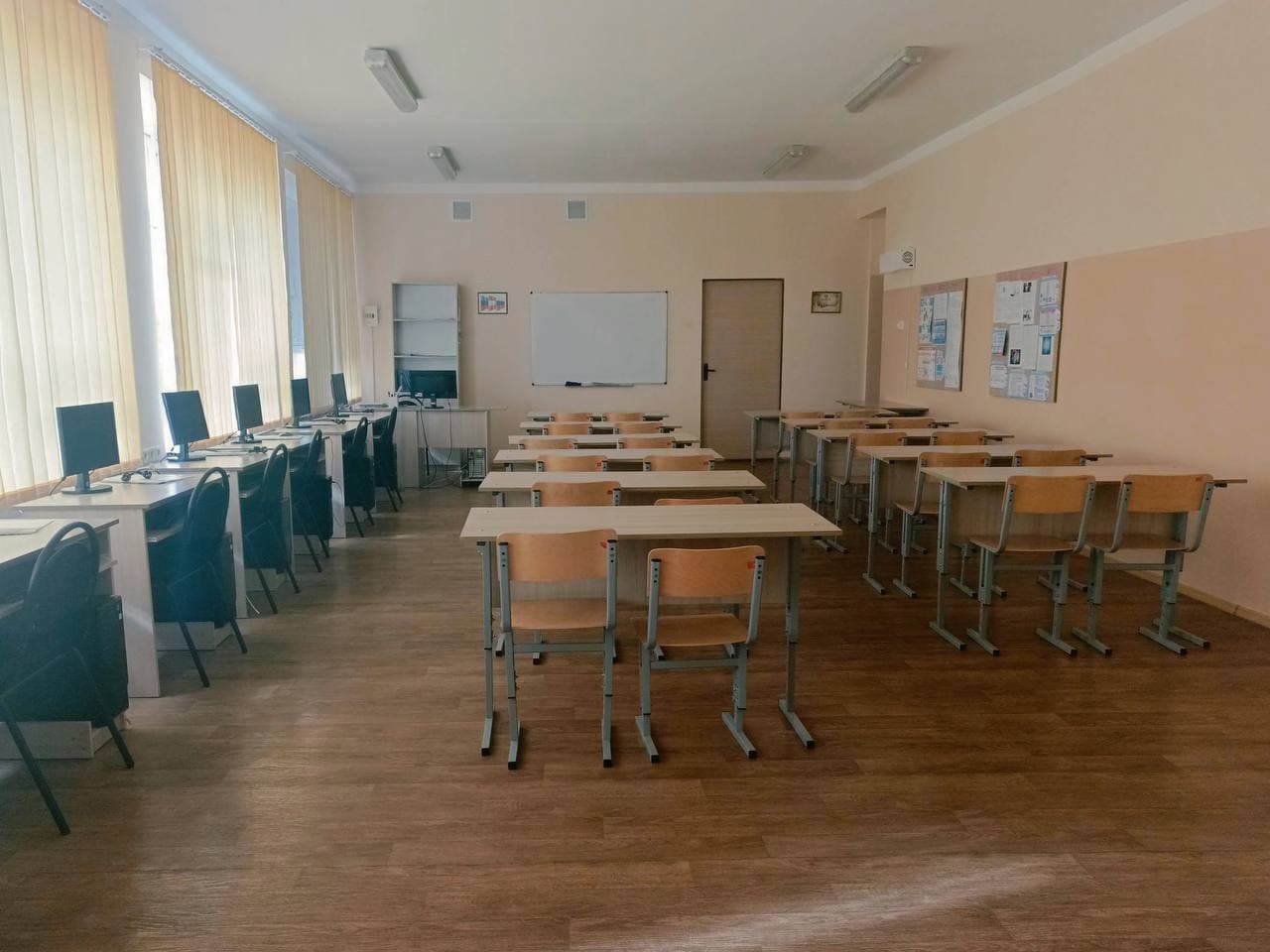 В классе Зоринской школы №10. Фото из открытых источников