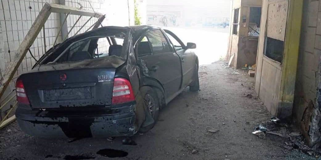 У Слов'янську на Донеччині п'яний водій Skoda скоїв ДТП (фото)