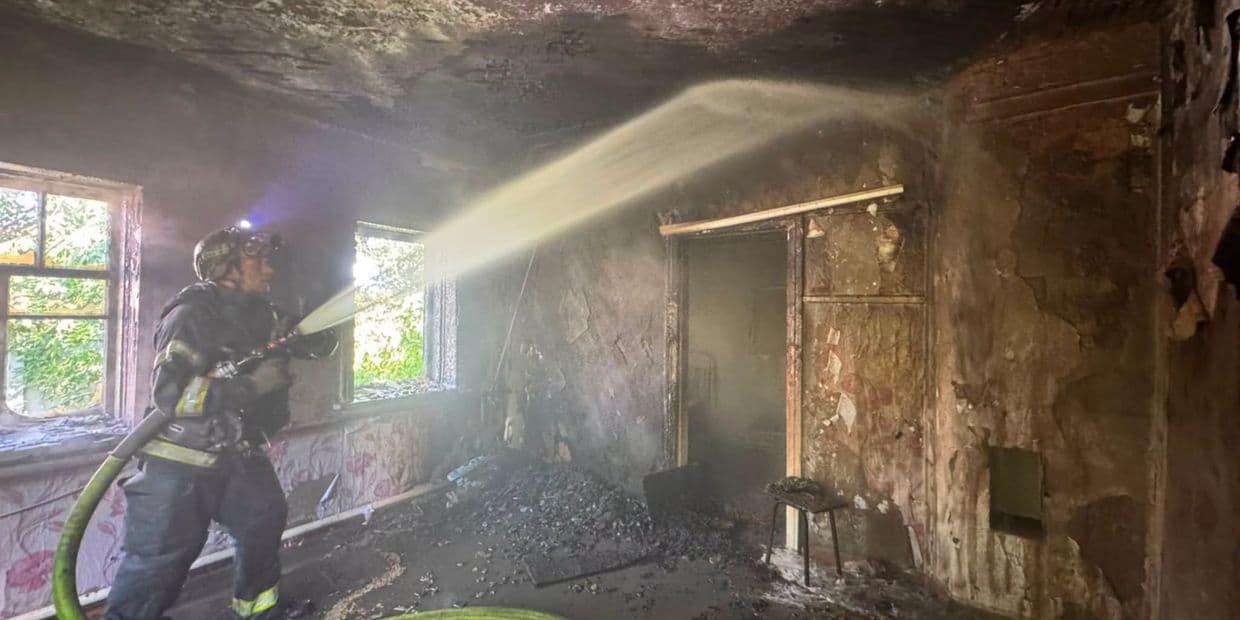 Вогнеборці тричі виїжджали на ліквідацію пожеж у житловому секторі Слов'янської громади (фото)