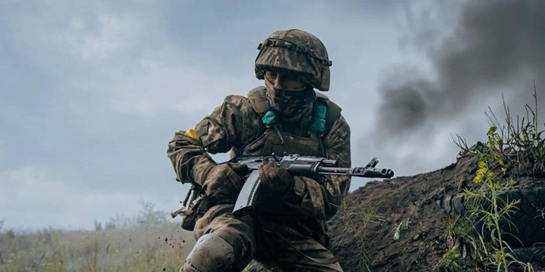 Український захисник. Фото: Facebook/СтратКом ЗСУ