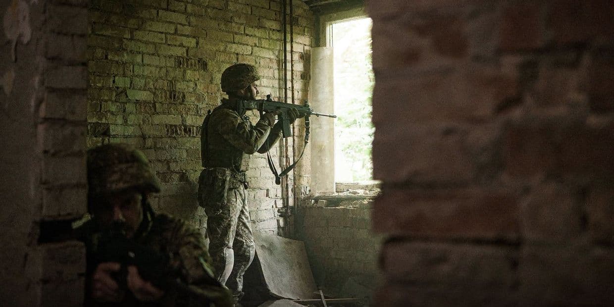Українські захисники. Фото: 101-ша окрема бригада охорони ГШ ЗСУ ім. генерал-полковника Генадія Воробйова