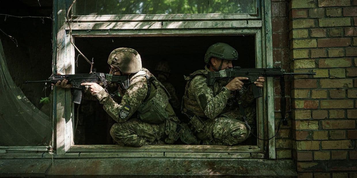 Українські захисники. Фото: 101-ша окрема бригада охорони ГШ ЗСУ ім. генерал-полковника Генадія Воробйова 