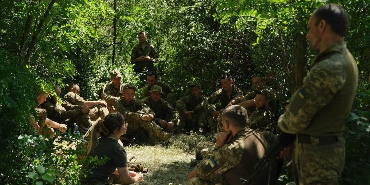 Українські захисники. Фото: 46-та окрема аеромобільна Подільська бригада ДШВ ЗСУ