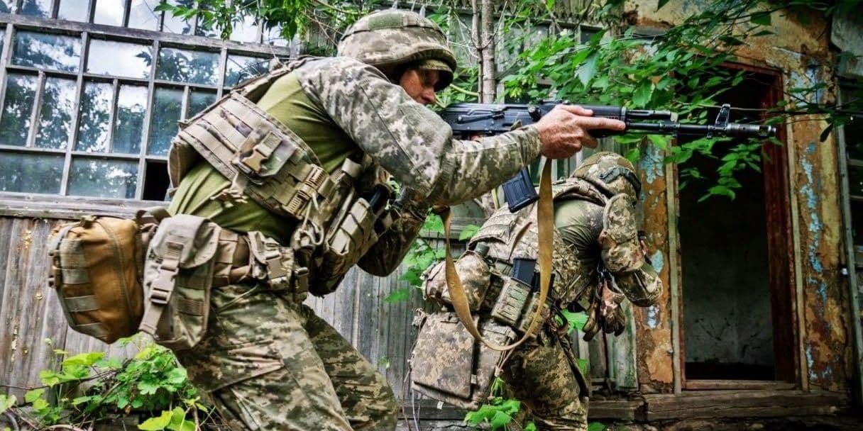 Украинские защитники. Фото: 43 ОМБр