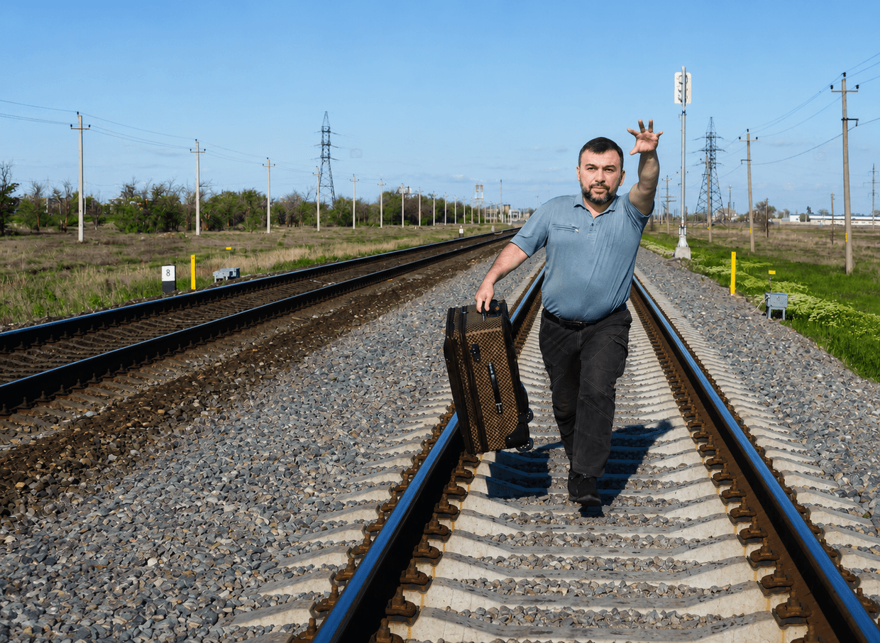 В так званій "днр" висміяли чергові обіцянки окупантів про "запуск потягу" через "лнр" і далі