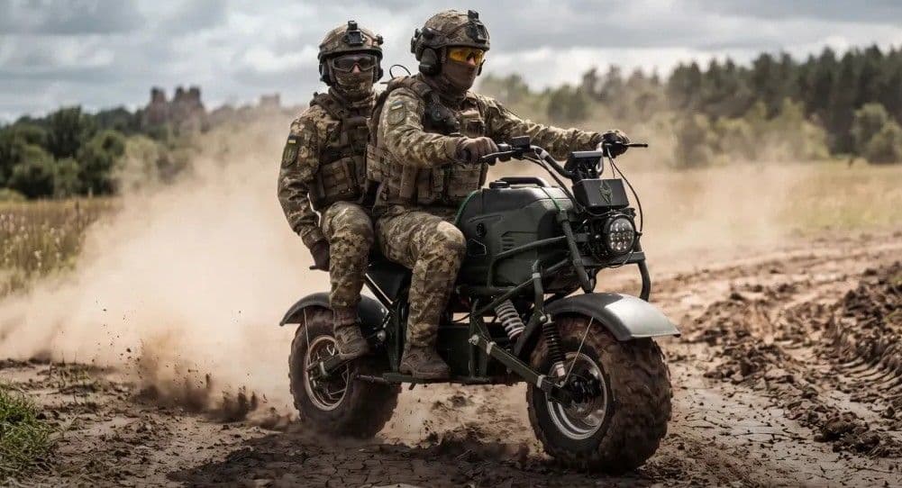 Міноборони кодифікувало унікальний повнопривідний електробайк-генератор