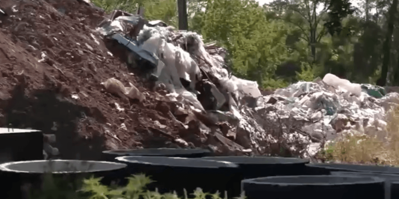 Скриншот з відео у телеграм-каналі Маріупольської міської ради