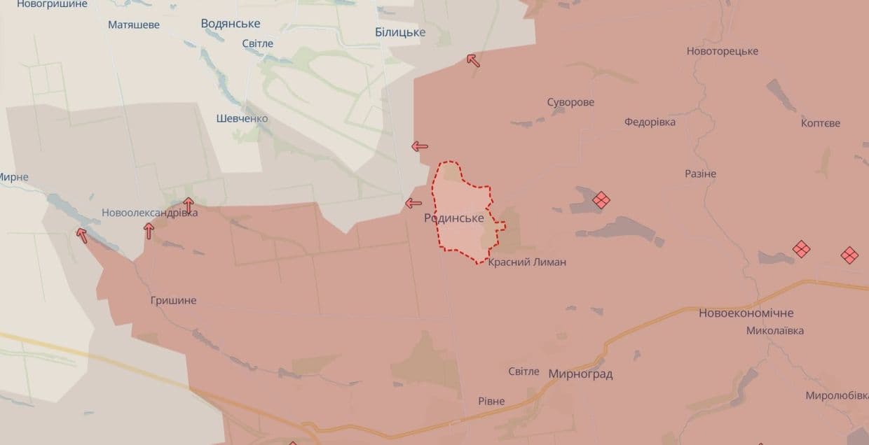 Враг оккупировал Родинское на Донетчине и продвинулся на Харьковщине