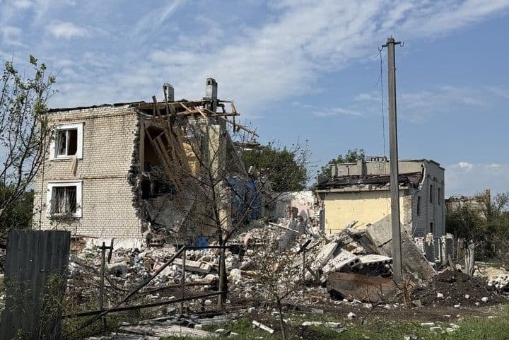 <em>Беленькое, Донецкая область. Источник: «Суспильне Донбасс»/Юлия Пидгола</em>