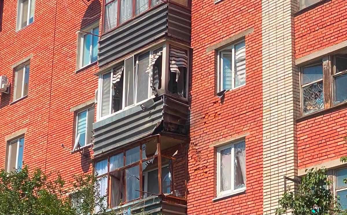 <em>Последствия обстрелов в Донецкой области. Фото: ОВА</em>