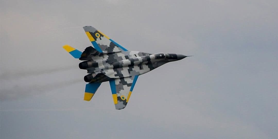 Український бойовий літак. Фото: 114-та бригада тактичної авіації