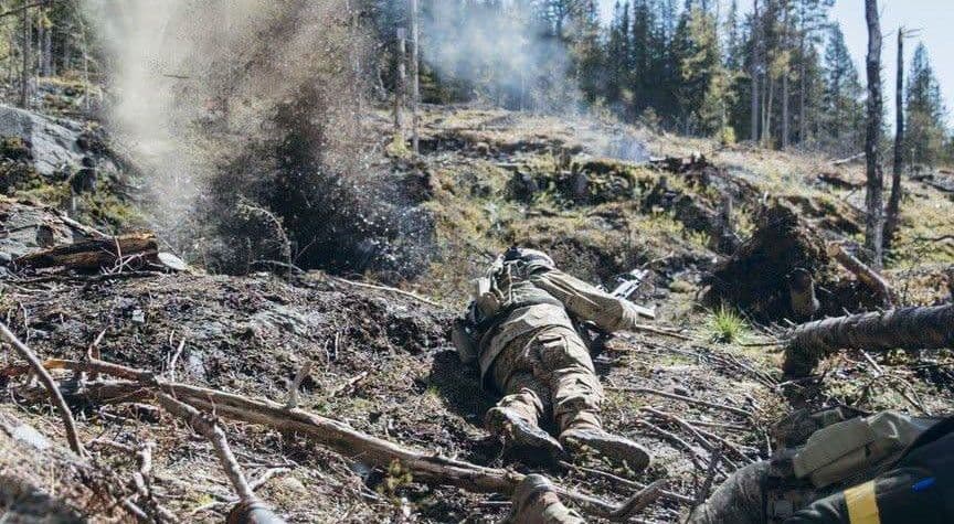 Український захисник. Фото: Facebook/Генштаб ЗСУ