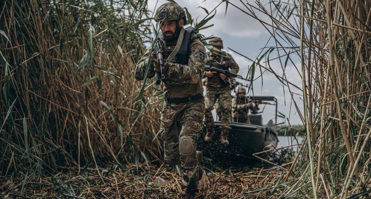 Українські захисники. Фото: УВ(с) "Південь"