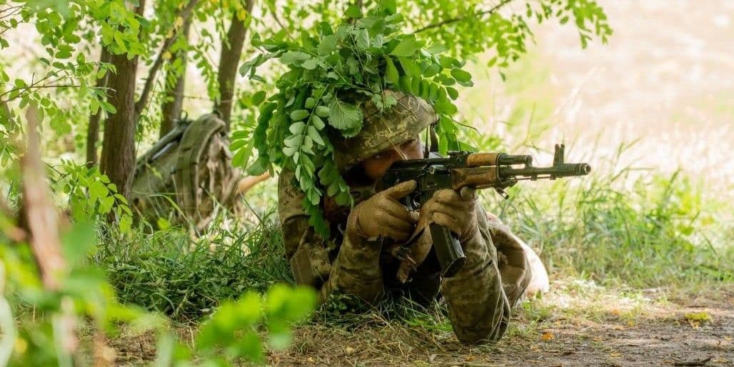 Украинский защитник. Фото: 43 ОМБр