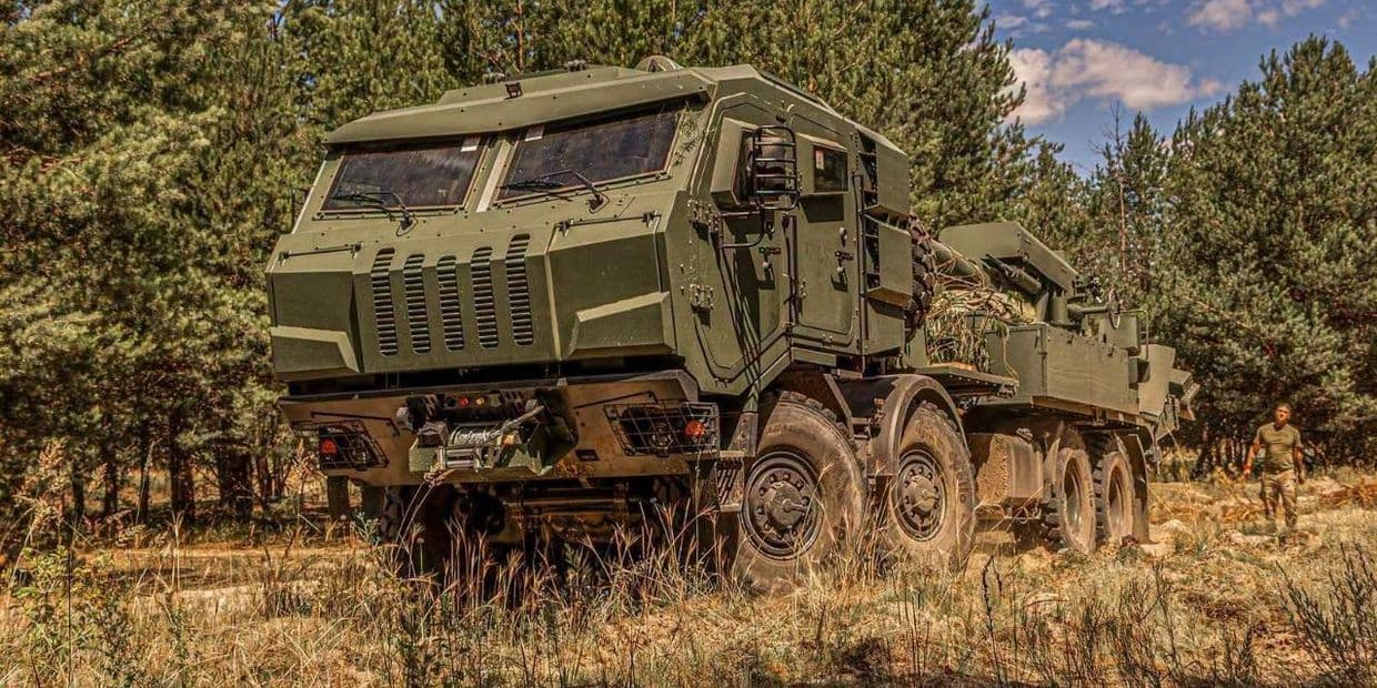 САУ "Богдана". Фото: 210 ОШП