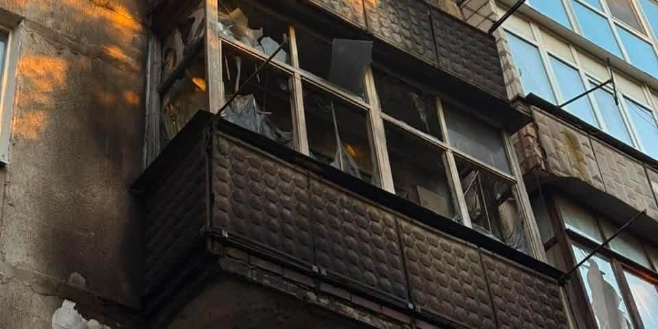 Наслідки російського удару по Слов'янську. Фото: Facebook/Вадим Лях