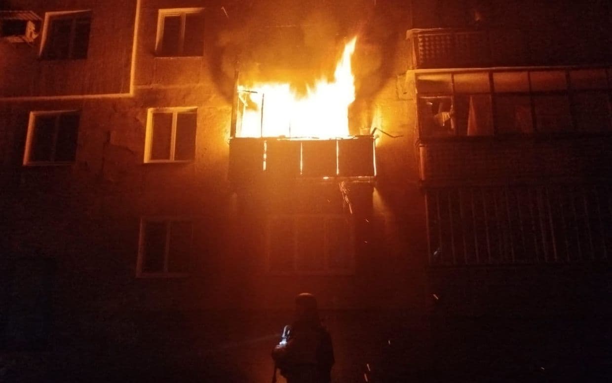 Последствия российского удара. Фото: Facebook/Краматорский городской совет