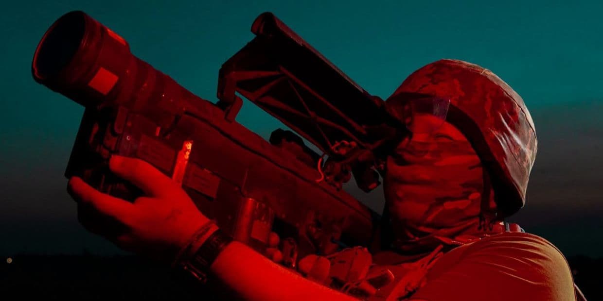 Боєць зенітного ракетного дивізіону. Фото: 118 ОМБр
