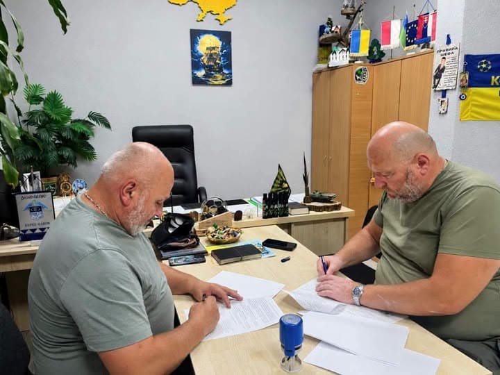Кремінська та Великолучківська громады посилюють партнерство. Фото: Facebook/Олексій Харченко