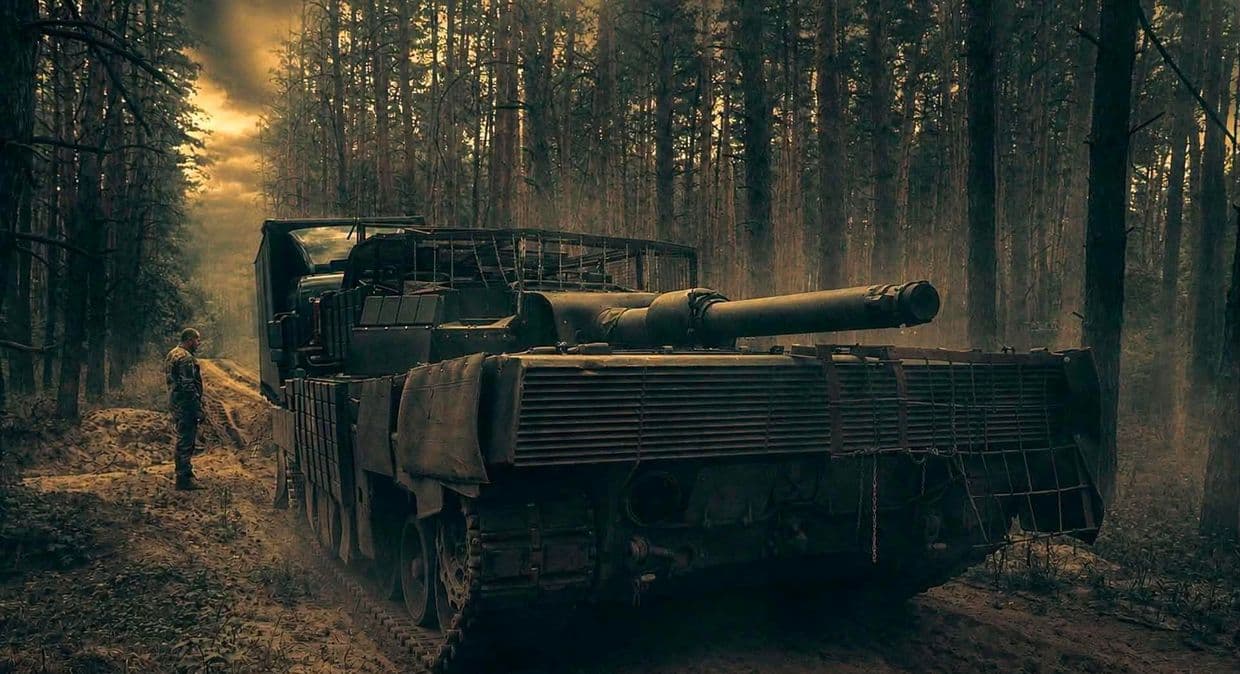 <em>Фото: 155-я ОМБР. Техника и военнослужащие ВСУ</em>