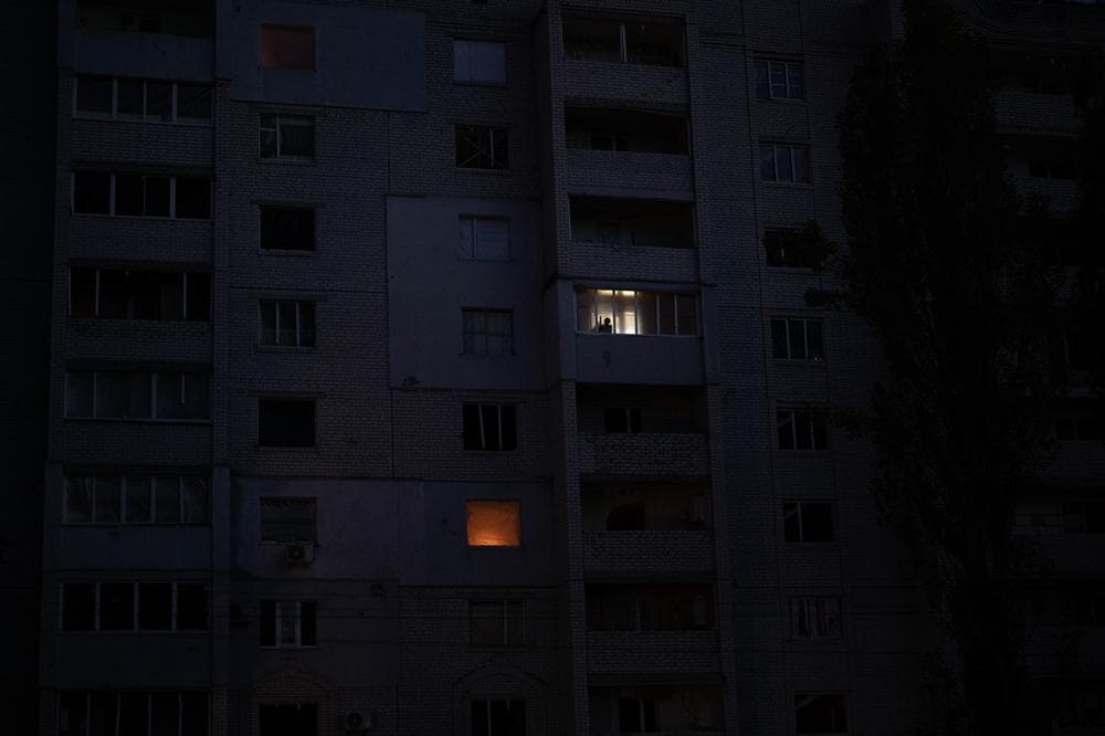 Дом без света. Фото: Мариупольский городской совет